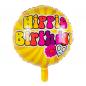 Preview: Hippie Birthday Folienballon 45cm