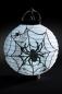 Preview: Leuchtender Halloween Spinnennetz Lampion mit LED