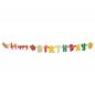 Preview: Karton-Buchstabengirlande Fruit 'Happy Birthday' (300 cm)