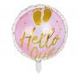 Preview: Folienballon Hello Girl! Ø 45cm