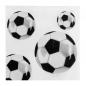 Preview: 20 Papierservietten Fussball 33 x 33 cm