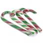 Preview: Candy Canes Zuckerstangen 12cm rot-weiß-grün 