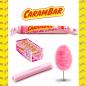 Preview: Carambar Barbe a Papa rosa Aroma Zuckerwatte 1 Stück