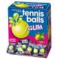 Preview: Fini Tennis Balls Bubble Gum in Tennisball-Form mit flüssiger Füllung mit Zitronen-Limetten-Geschmack