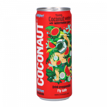 Sparkling Coconut Wasser mit Wassermelone 320ml