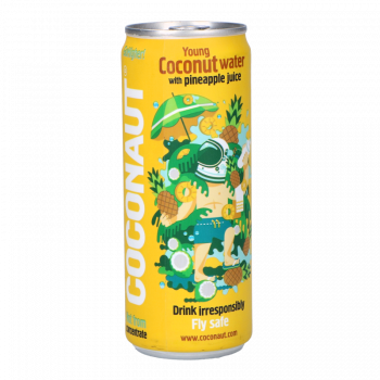 Sparkling Coconut Wasser mit Pineapple 320ml