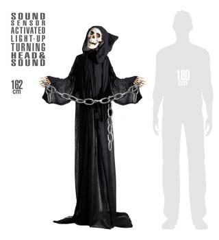 Grim Reaper mit Bewegung und Ton 162cm