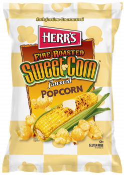 Herr’s Fire Roasted Sweet Corn Flavored Popcorn 64g