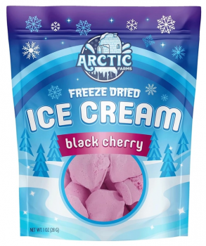 Freeze Dried Eiscreme Stückchen Black Cherry