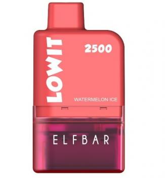 ELFBAR Lowit Kit 2500 Rot mit Watermelon Ice Pod