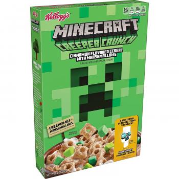 Kellogg's Minecraft Creeper Crunch Cereal 227g