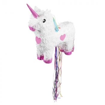 St. Trekpiñata Einhorn weiß 47 x 39 cm