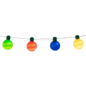 LED Lichterkette Funball 140 cm, Ø 5 cm