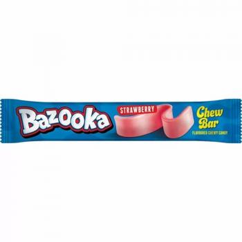 Bazooka Chew Bar Strawberry 14g