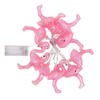 LED Lichterkette Flamingo 140cm