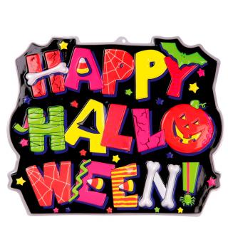 3D Wandbild Happy Halloween 45x53 cm