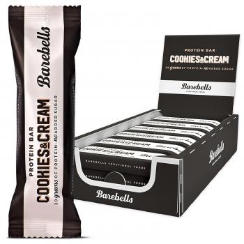 Barebells Protein Riegel 55g Cookies & Cream - Schwarz