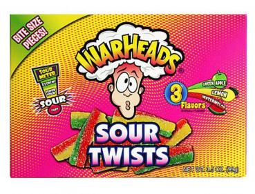 Warheads Sour Twists 99g