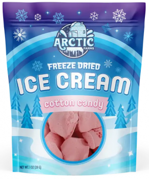 Freeze Dried Eiscreme Stückchen Cotton Candy