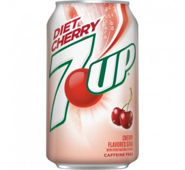 7-Up Diet Cherry 0.355ml USA