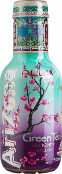 AriZona Green Tea Honey & Plum 500ml