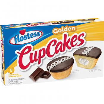 Hostess Cup Cakes Golden 371g 10er