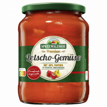 Premium Letscho-Gemüse, 720 ml