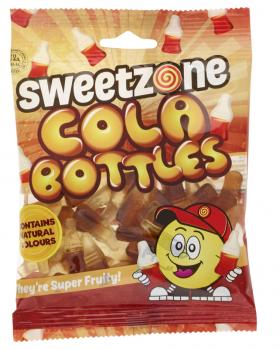 Sweetzone Cola Bottles Bag 90g Cola Flaschen