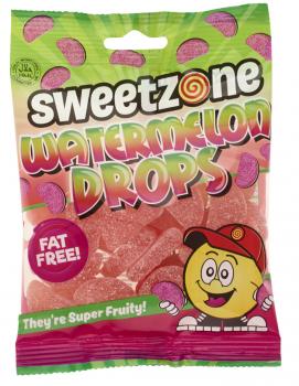 Sweetzone Watermelon Drops 90g Wassermelone Drops