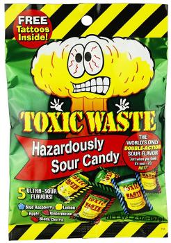 Toxic Waste Hazardously Sour Candy Mischung