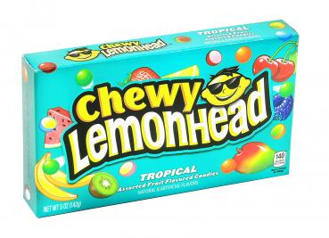 Lemonhead Chewy Tropical Box141g