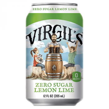 Virgils Zero Sugar Lemon Lime 355ml