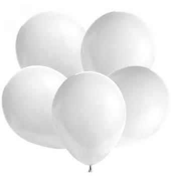 100 Stück Luftballons Party-Deko Weiss 12" 30cm