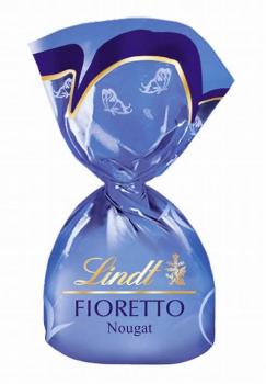 Lindt Fioretto Minis Nougat Mini-Pralinen mit Nugatfüllung und Haselnuss-Stückchen