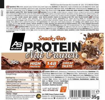 All Stars Protein Snack 35g Nut Crunch