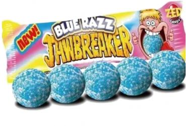 ZED Candy Jawbreakers Blue Razz 5er