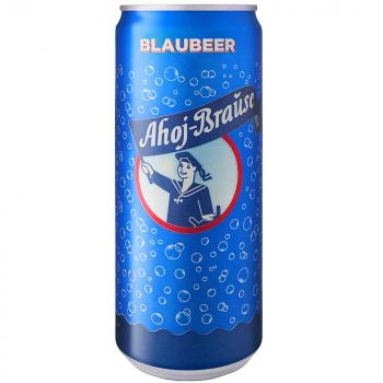 Ahoj-Brause Blaubeer 330ml Erfrischungsgetränk mit Blaubeergeschmack