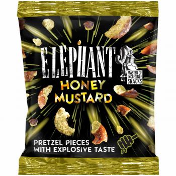 Alka Elephant Meteoritzi Pretzel Pieces Honey & Mustard 125g