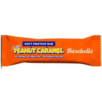 Barebells Protein Riegel 55g Caramel Peanut - Orange