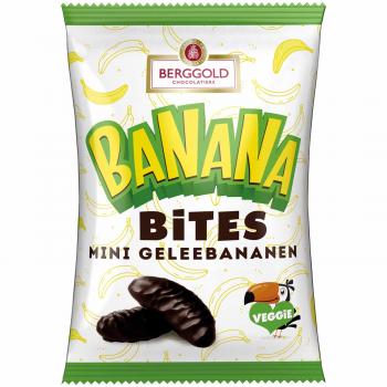 Berggold Banana Bites Mini Gelee Bananen 150g