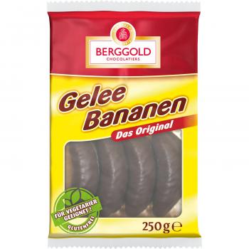 Berggold Gelee Bananen 250g