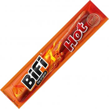 BiFi The Original Hot 22,5g Mini-Salami mit extrascharfer Chili-Würzung