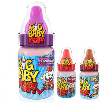 Big Baby Pop! Schleckpulver und Hartkaramelle Babyflasche