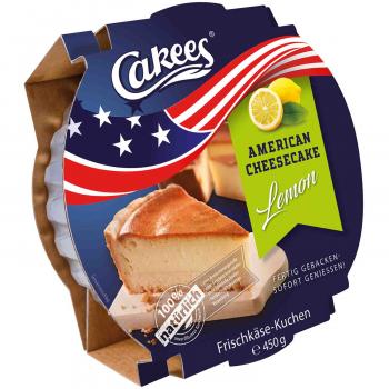 Cakees American Cheesecake Lemon 450g