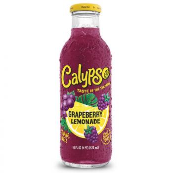 Calypso Grapeberry Lemonade - Glasflasche 473ml 