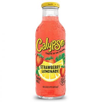 Calypso Strawberry Lemonade - Glasflasche 473ml