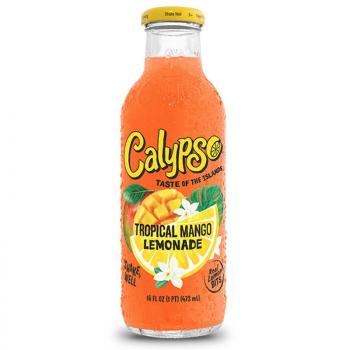 Calypso Tropical Mango Lemonade - Glasflasche 473ml 