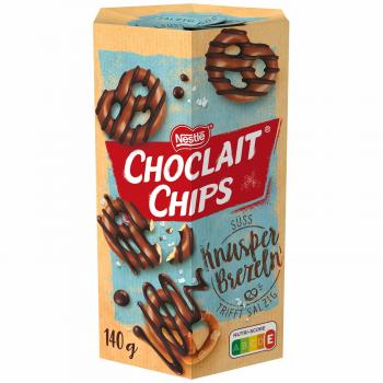 Choclait Chips Knusperbrezeln Knusprige Mini-Salzbrezeln