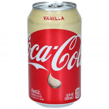 Coca Cola Vanille USA 355ml Erfrischungsgetränk mit Vanillegeschmack