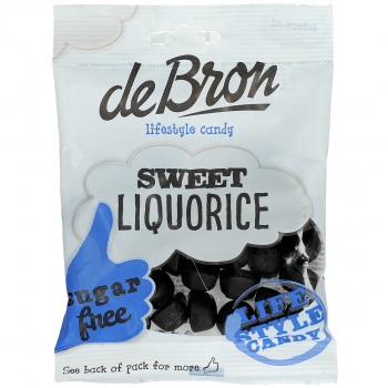 de Bron Sweet Liquorice sugarfree 100g